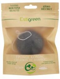 Éponge Konjac Charbon - Sachet 1 éponge