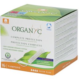 Organyc® Tampons Complete Protection Super Plus Compact