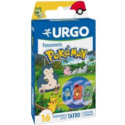 Pokémon Tatoo 16 pansements