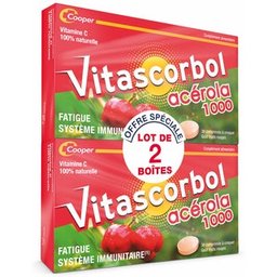 Acérola 1000 2x30 Comprimés à Croquer