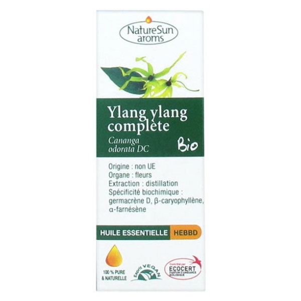 Huile Essentielle Bio Ylang Ylang Complete 10ml