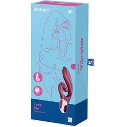 Love Me Vibrador Rabbit Rojo 1ud