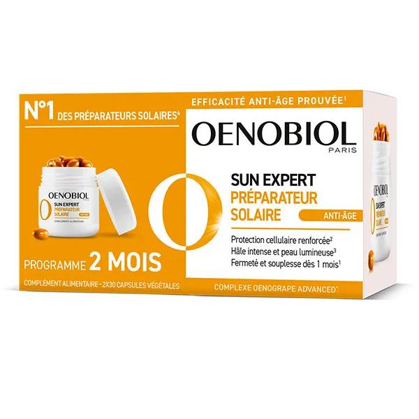 Sun Expert Préparateur Solaire Anti-Âge Lot de 2 x 30 gélules