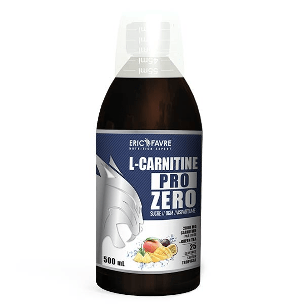 Boisson L-Carnitine Pro Zero Tropical 500ml