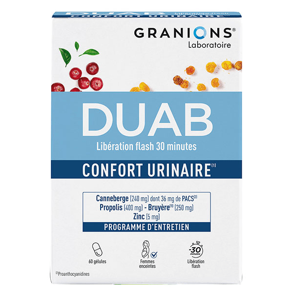 Granions Duab Propolis Canneberge Zinc 60 gélules