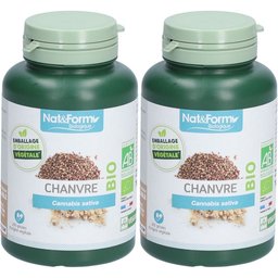 Nat&Form Chanvre Bio en gélules 200 gélules