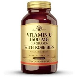 vitamine C à la rose musquée 1500mg 180comp