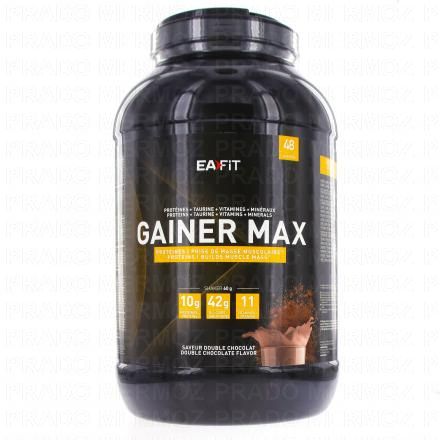 Gainer max double chocolat 2,9kg