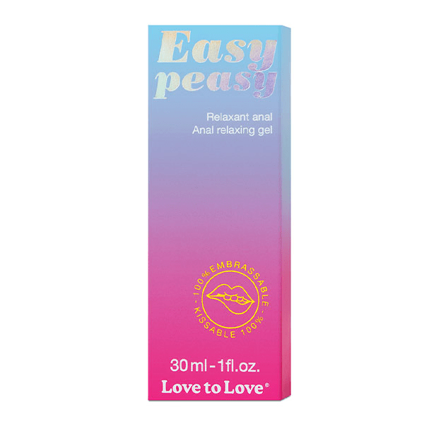 Easy Peasy - Relaxant Anal - 100% d'origine naturelle - 30ml