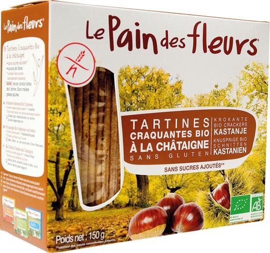 PAIN DES FLEURS Tartines Craquantes Châtaigne
