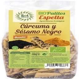 Epeautre Curcuma Sésame Bâtons de Sésame 150g