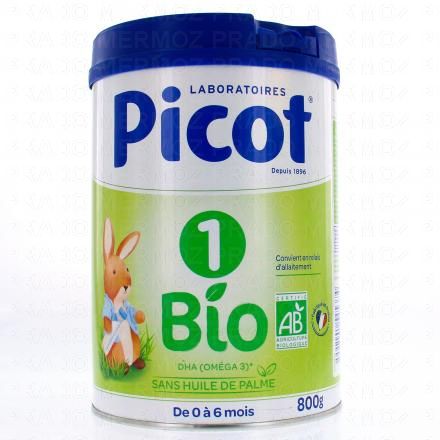 Lait Bio 1er age 0 à 6 mois 800g