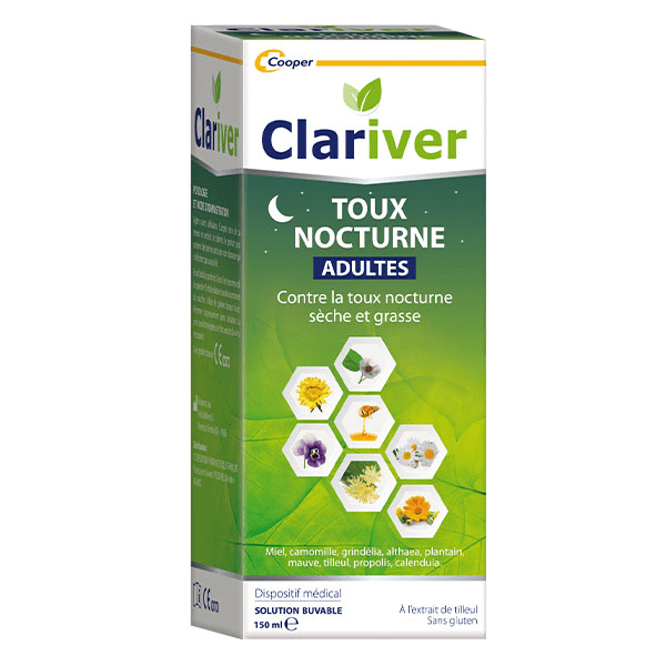 Toux Nocturne Adultes extraits de plantes apaiser la toux durant la nuit