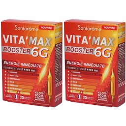 Vita'Max Booster 6G – Énergie Immédiate