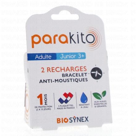 Recharges Bracelet anti-moustiques x 2