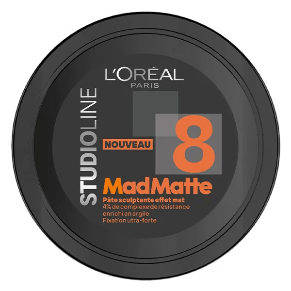 StudioLine Mad Matte Pâte Sculptante Effet Mat 24h 75ml