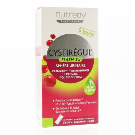 Cystirégul Flash sticks goût fruits rouges x 5