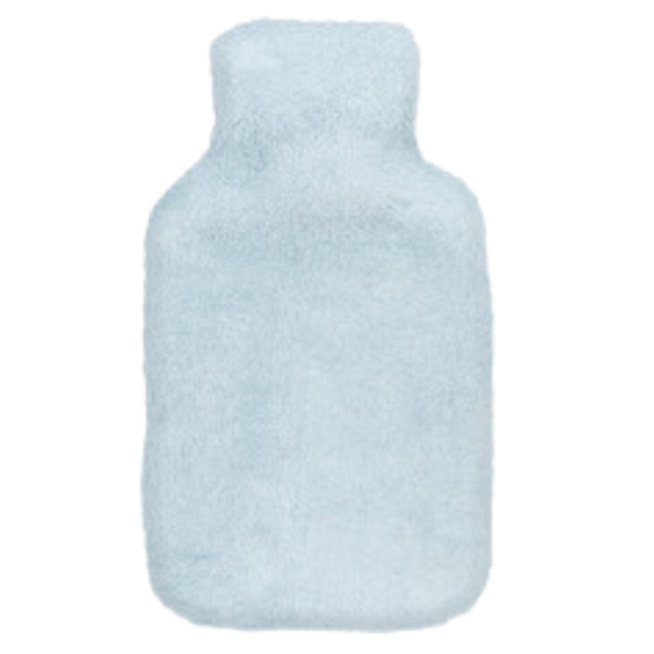 Bouillotte Caoutchouc Teddy Soft Bleu Ciel