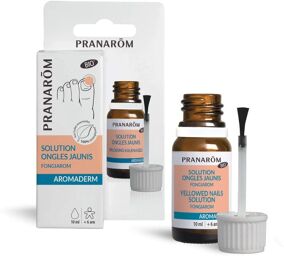 Solution ongles jaunis & abîmés - Bio Fongiarom AROMADERM - Pranarōm
