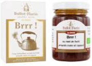 Les Grogs Brrr ! Grog Réchauffant Bio 125 g - Pot 125 g