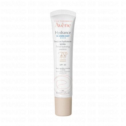 AVÈNE Hydrance Emulsion hydratante teintée teinte light tube 40ml