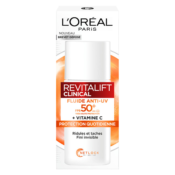 Revitalift Clinical Fluide Anti-UV Vitamine C SPF50+ 50ml