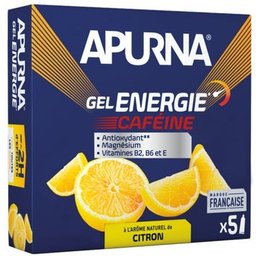 Gel Energie Caféine Citron 5x35g