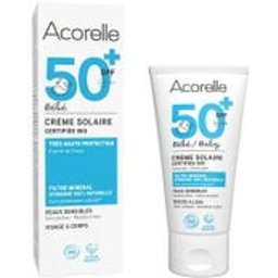 Crème Solaire Bébé Spf50+ Bio 50ml