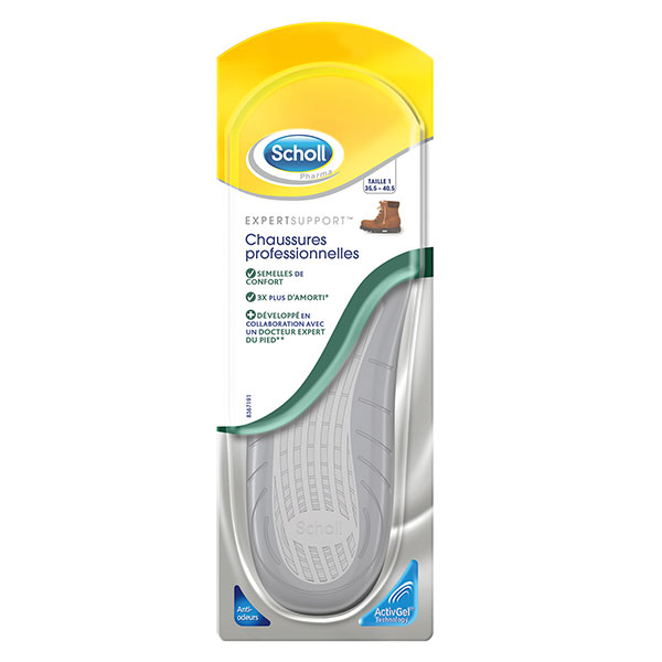 Expert Support Semelles Chaussures Professionnelles Taille 1
