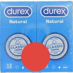 Natural 2x12 Préservatifs