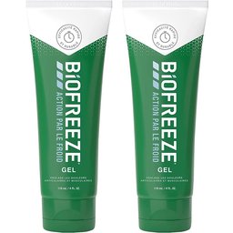 - Lot de 2 Tubes de Gel Action par le Froid - Soulage les douleurs musculaires et articulaires - 2 x 118ml