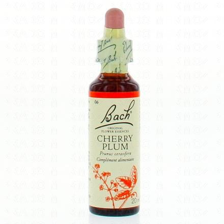 FLEURS DE BACH Original n°06 Cherry plum fleurs de bach flacon 20 ml