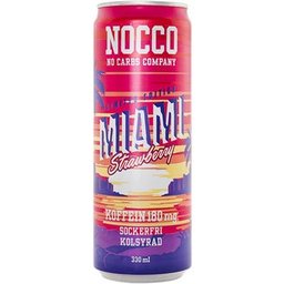 Boisson Energétique Miami Fraise BCAA 330ml