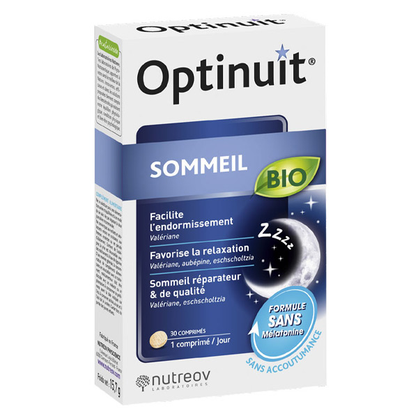 Physcience Optinuit Sommeil Bio 30 comprimés