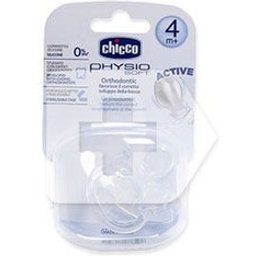 Sucette Chicco™ neutre plus de 4 mois 2uds 2uds