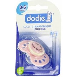Sucette 1Er Age Nuit Silicone Sans Anneau