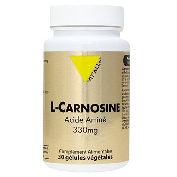 L-Carnosine 330mg 30 gélules végétales