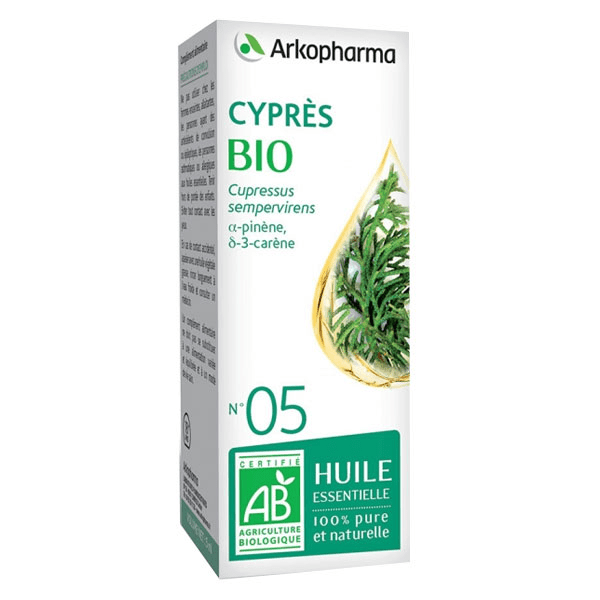 Huile Essentielle Bio Cyprès N°5 10ml