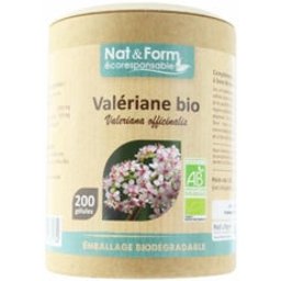 Nat & Form Eco Valériane Bio 200 Gélules