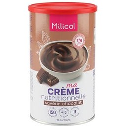 Milical Ma Crème Nutritionelle Chocolat 9 portions 405gr