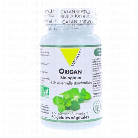 VIT'ALL+ Origan bio 45mg x60 Gélules