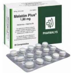 Melaton Plus 1,8mg Mélatonine 500mg 60comp