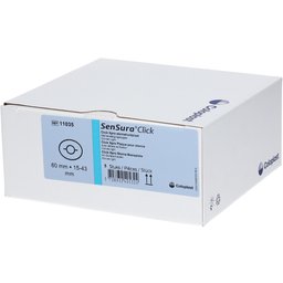 SenSura® Click Xpro Plaque Convex Light 60 mm