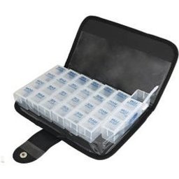Boîte à pilules hebdomadaire 4 prises Large Case 67436