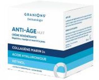 Anti-Âge Nuit Crème Régénérante Nourrissante 50 ml - Pot