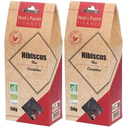 Nat&Form Tisane Hibiscus bio