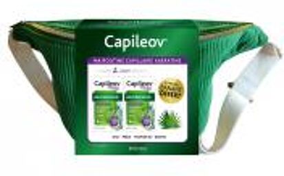Capileov Cheveux & Ongles Kératine Repair 2 x 30 Gélules + 1 Banane Offerte - Boîte 60 comprimés
