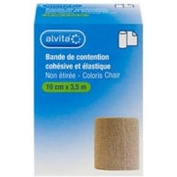 Bande Contention Blanc 3mx7cm 1ut