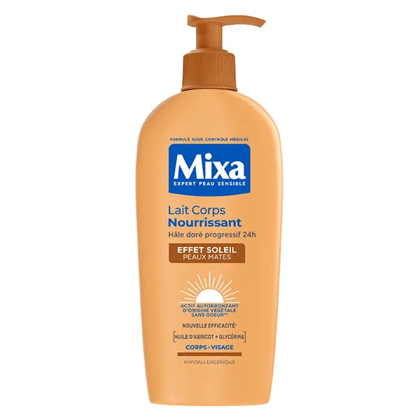 Lait Corps Effet Soleil peaux mates 250ml