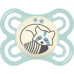 Mam Baby Sucette en silicone Nuit parfaite 2-6m